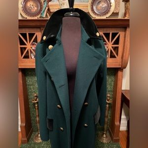 Dior Green and Black Women's Coat